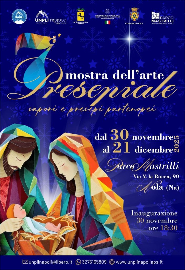 SAPORI E PRESEPI PARTENOPEI A NOLA: Inaugurazione della 7 Mostra Organizzata da UNPLI di Napoli a Nola (NA)
