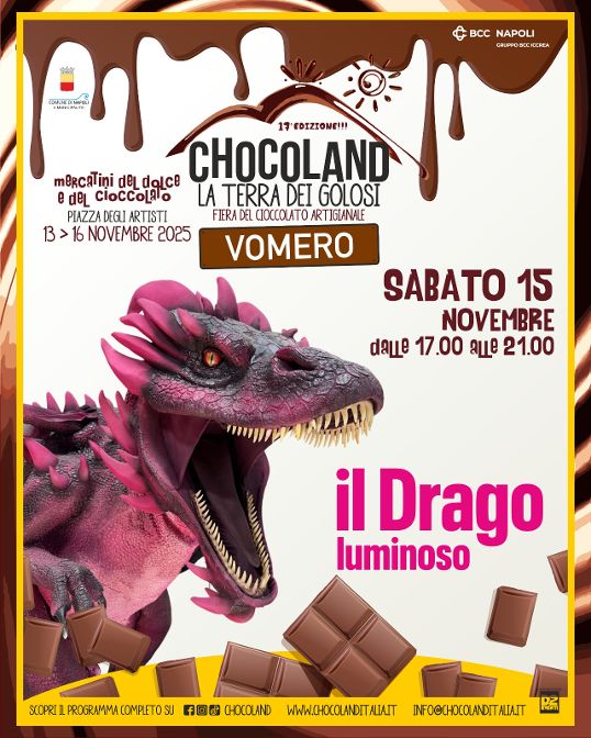 Chocoland al Vomero: Una Festa del Cioccolato Artigianale a Napoli Chocoland al Vomero: Una Festa del Cioccolato Artigianale a Napoli