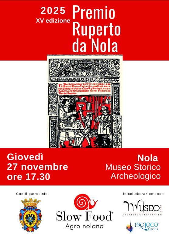 Premio Ruperto, giovedì 27 novembre al Museo di Nola per la quindicesima edizione Premio Ruperto, giovedì 27 novembre al Museo di Nola per la quindicesima edizione