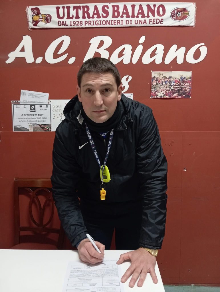 Ufficiale: Parisio nuovo tecnico del Baiano