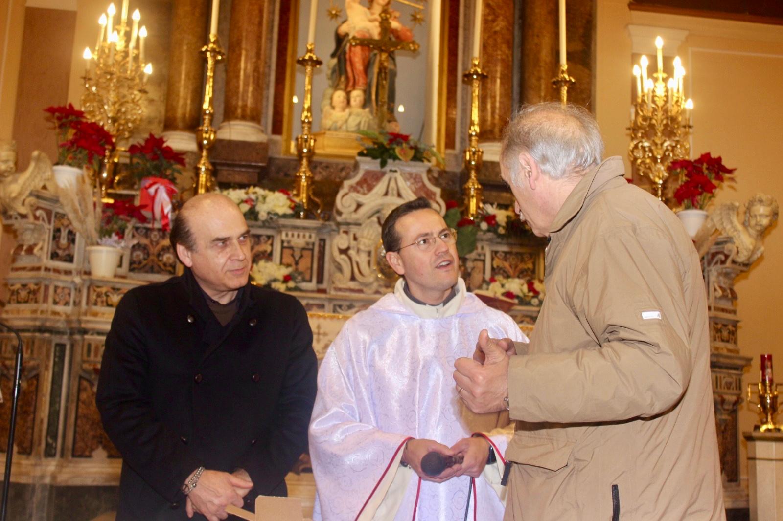 Vent’anni con Don Giuseppe: gli auguri del Sindaco Napolitano