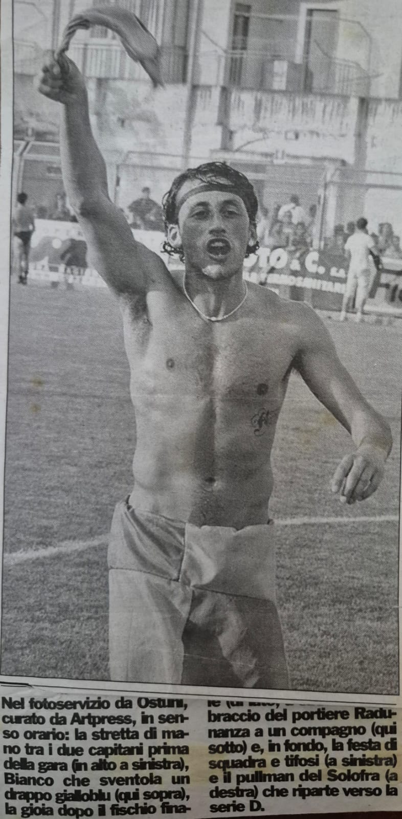 Palloni di cuoio e calciatori di una volta: Quattordicesima puntata – Francesco Bianco, il guerriero silenzioso del centrocampo (Foto)