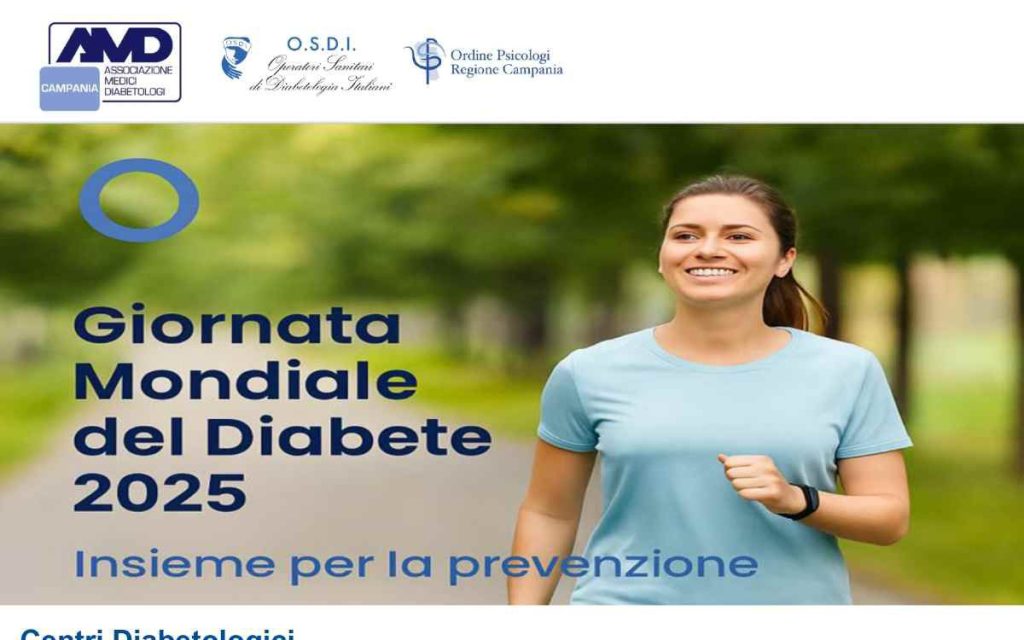 Giornata Mondiale del Diabete 2025: conoscere, prevenire, agire. La Campania si mobilita