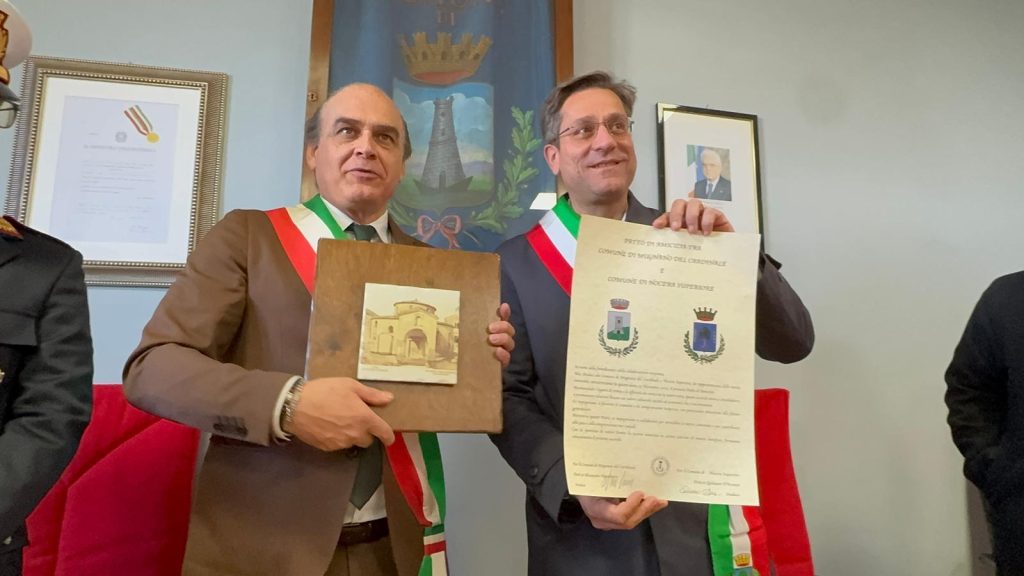 Mugnano del Cardinale e Nocera Superiore rinnovano il Patto di Amicizia: un impegno per le comunità e le nuove generazioni