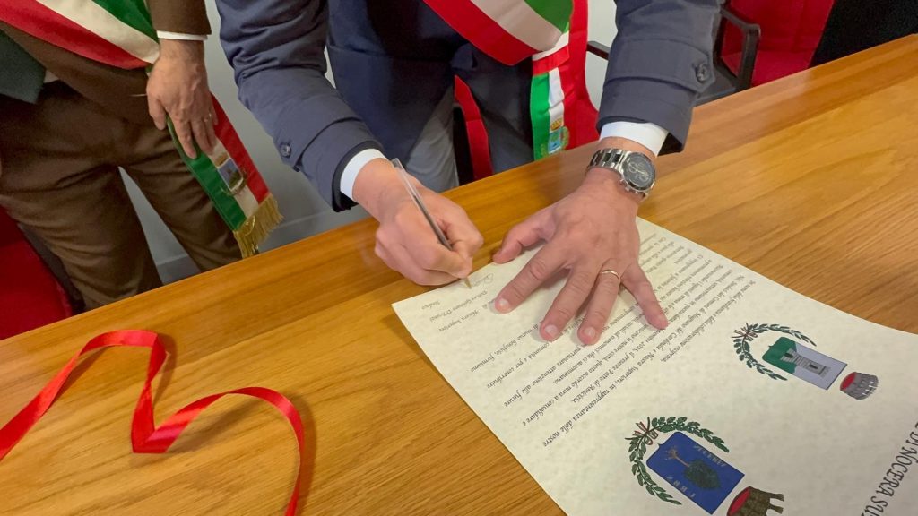 Mugnano del Cardinale e Nocera Superiore rinnovano il Patto di Amicizia: un impegno per le comunità e le nuove generazioni