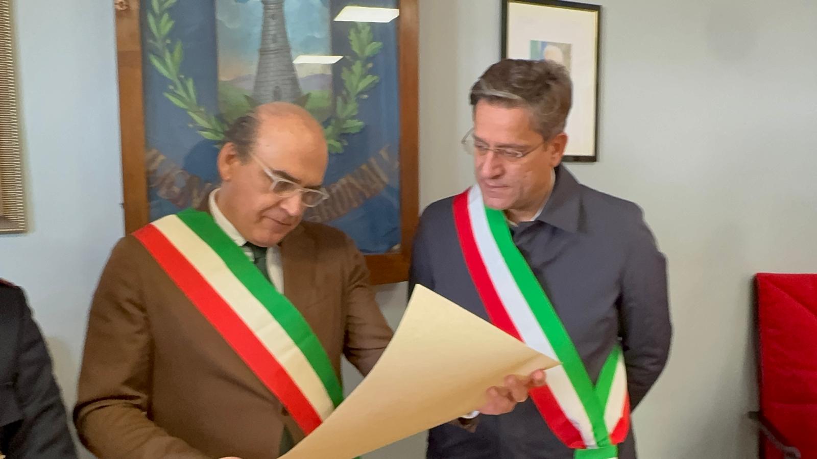 Mugnano del Cardinale accoglie Nocera Superiore: “Un’amicizia libera, forte e destinata al futuro”