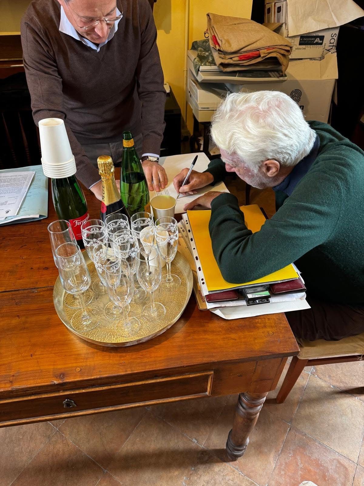 Lauro, il Principe Don Pietro Lancellotti dona il Boschetto al Comune: firmato l’atto ufficiale