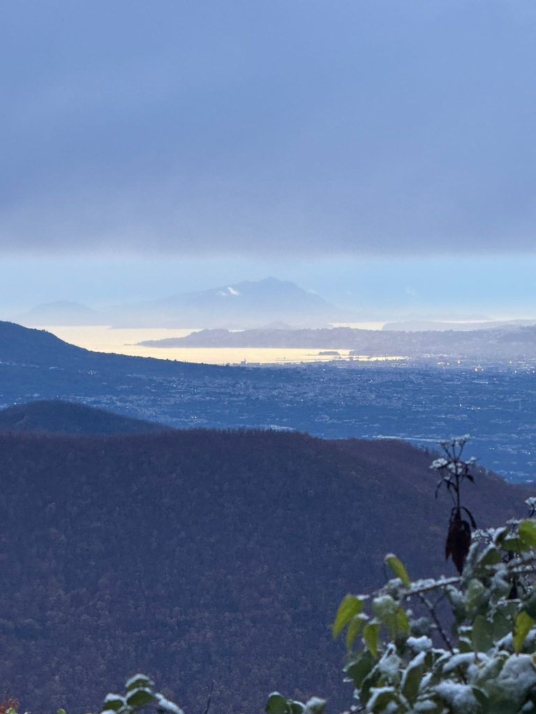 La neve torna a Mugnano del Cardinale: Campo di Spina si risveglia imbiancato