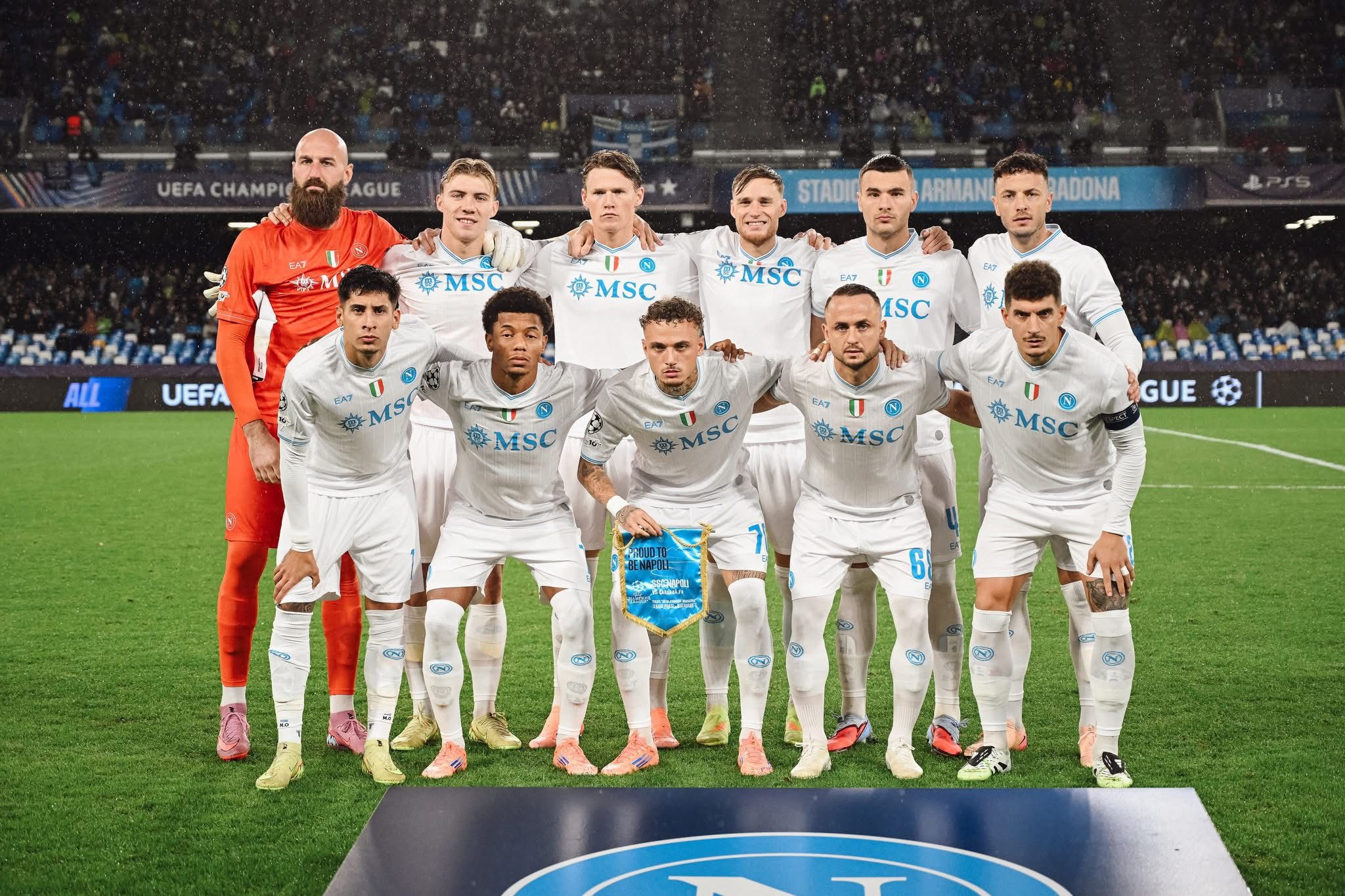 NAPOLI–QARABAG 2 0: McTominay MONUMENTALE. Azzurri rinati, Europa riaperta