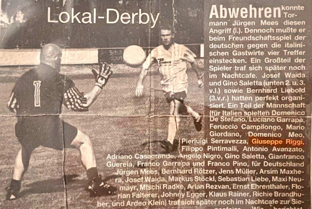 Palloni di cuoio e calciatori di una volta : Quindicesima puntata – Giuseppe De Riggi, il bomber che non ha mai smesso di crederci (Foto)