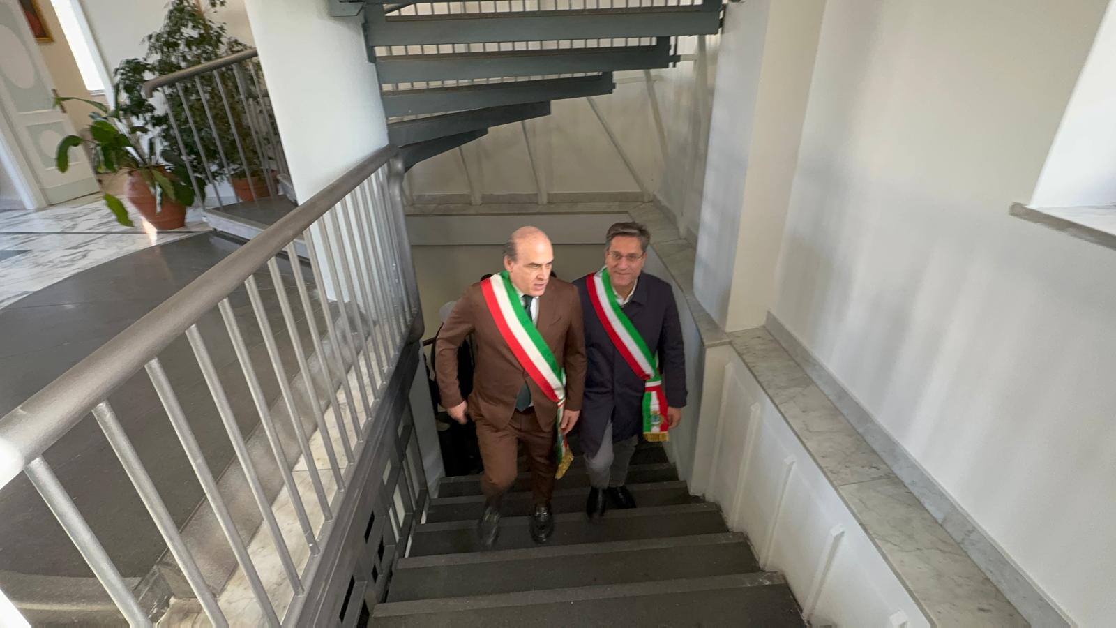 Mugnano del Cardinale accoglie Nocera Superiore: “Un’amicizia libera, forte e destinata al futuro”