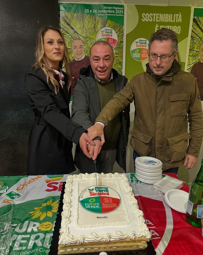 Forino (Av): LIngegnere Tuccia rende protagonista la cittadina dei Sette Colli per le Elezioni Regionali aprendo il Comitato Elettorale a sostegno della sua candidatura nel progetto Alleanza Verdi Sinistra