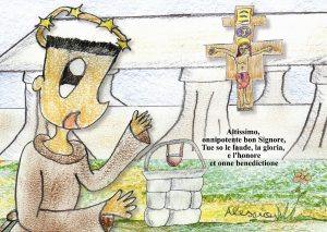 Baiano Sperone. Dall‘Auditorium dell’Istituto comprensivo Giovanni XXIII  Giuseppe Parini  in viaggio verso il 2026 con l’amorevole compagnia delle affascinanti  illustrazioni parlanti nell’arioso stile naif di Alessia