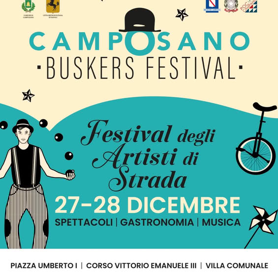Camposano Buskers Festival: torna la magia degli artisti di strada per la terza edizione Camposano Buskers Festival: torna la magia degli artisti di strada per la terza edizione