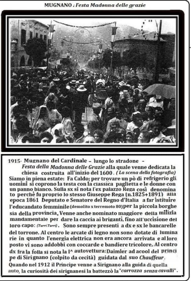 SIRIGNANO. L’OMAGGIO ALLA MEMORIA: UN VIAGGIO NEL TEMPO