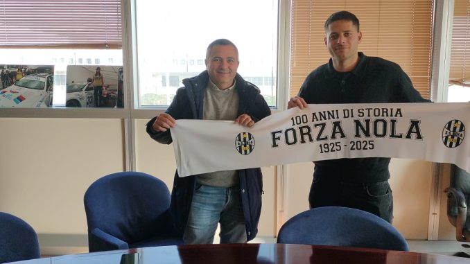 Alessandro Rossi con il presidente Langella