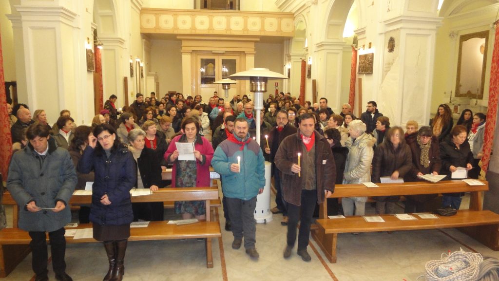 BAIANO. Chiesa di S. Stefano, ore 05.30 del 25 dicembre: Schegge di emozioni BAIANO. Chiesa di S. Stefano, ore 05.30 del 25 dicembre: Schegge di emozioni