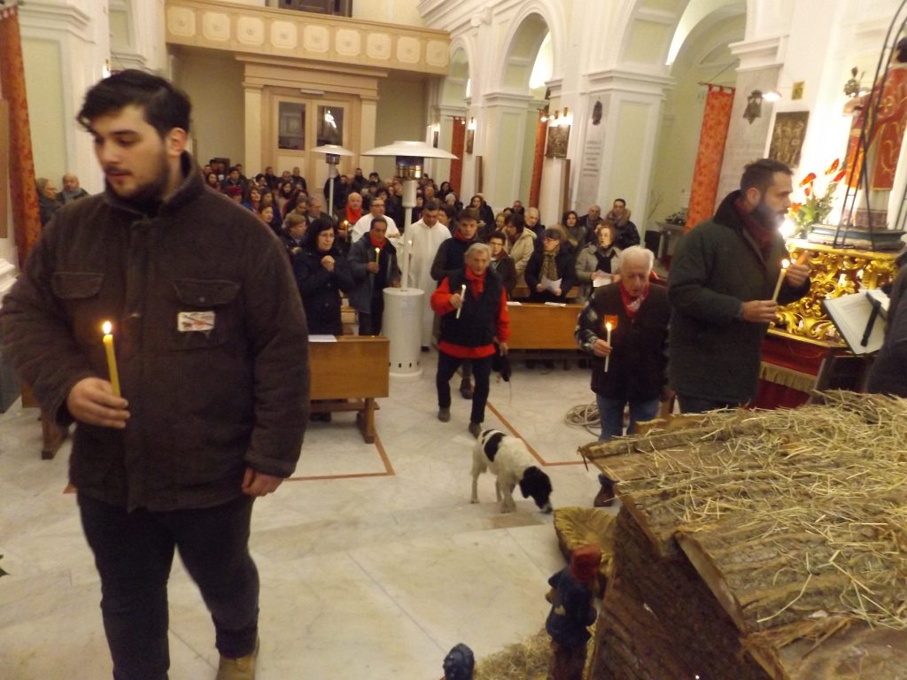 BAIANO. Chiesa di S. Stefano, ore 05.30 del 25 dicembre: Schegge di emozioni BAIANO. Chiesa di S. Stefano, ore 05.30 del 25 dicembre: Schegge di emozioni