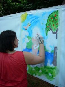 Baiano Sperone. Dall‘Auditorium dell’Istituto comprensivo Giovanni XXIII  Giuseppe Parini  in viaggio verso il 2026 con l’amorevole compagnia delle affascinanti  illustrazioni parlanti nell’arioso stile naif di Alessia