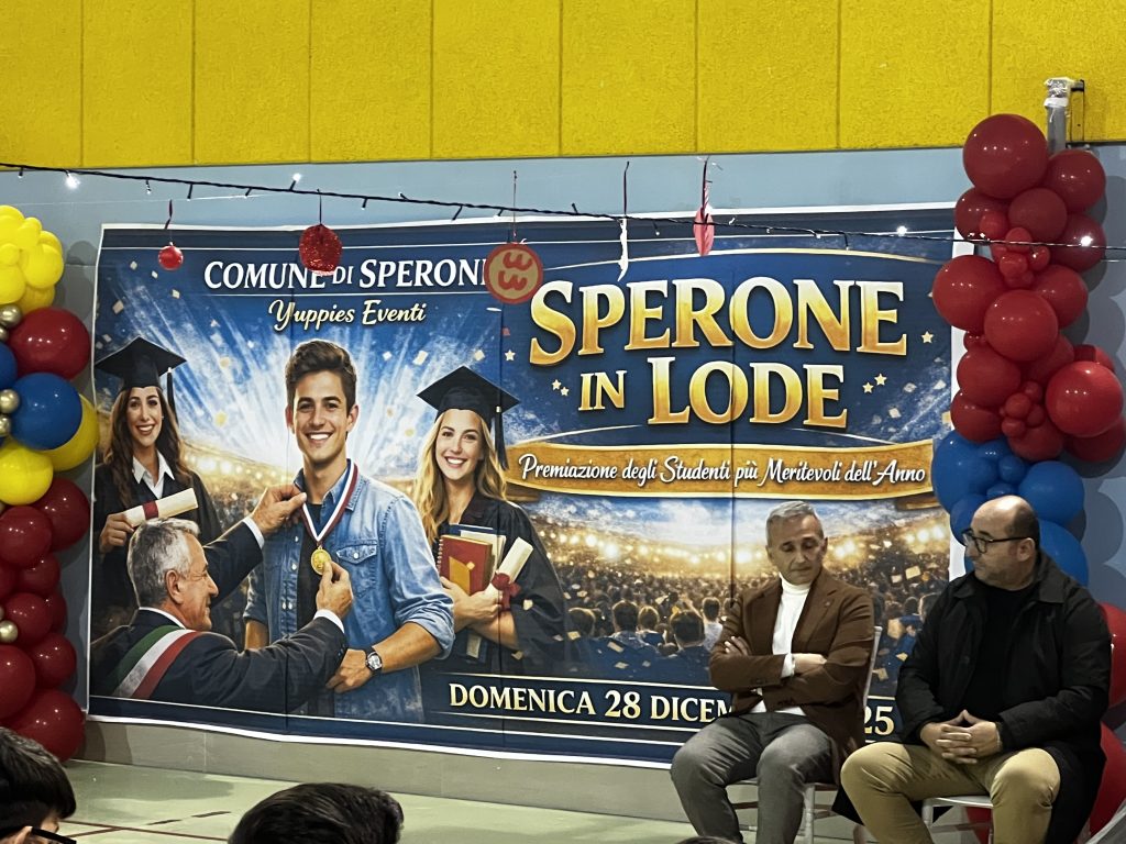 Premiati i giovani studenti speronesi eccellenti dell’anno 2025