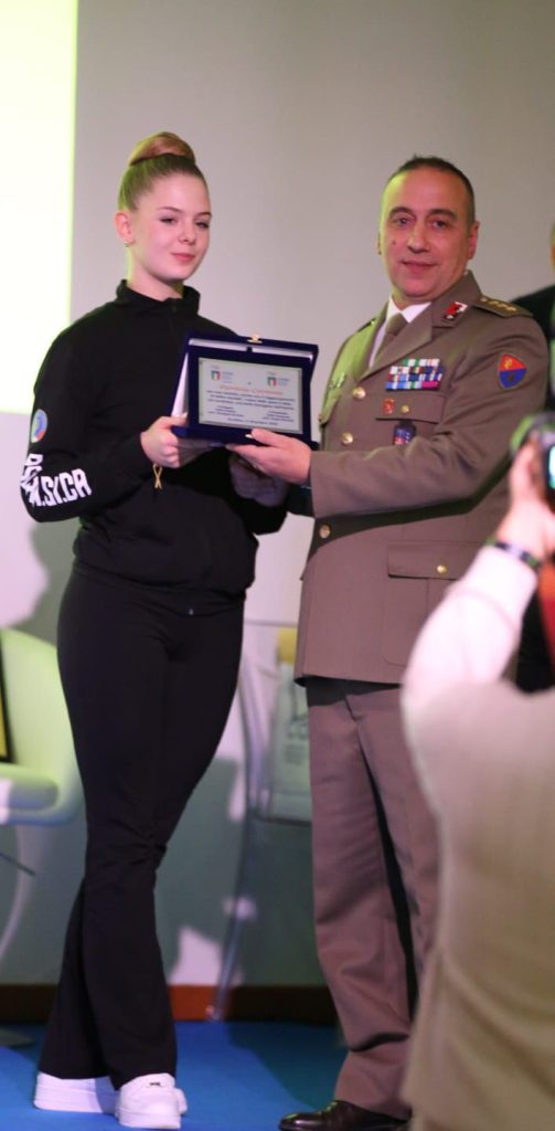 Patrizia Cetronio premiata dal CONI Avellino: Stella al Merito Sportivo per l’atleta dell’An.Si.Ca. Ginnastica Ritmica Sirignano