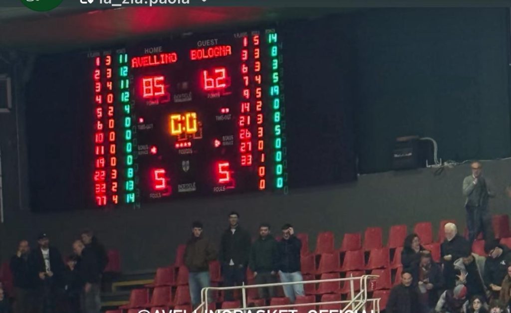 Avellino Monstre: Fortitudo travolta, il Pala DelMauro esplode