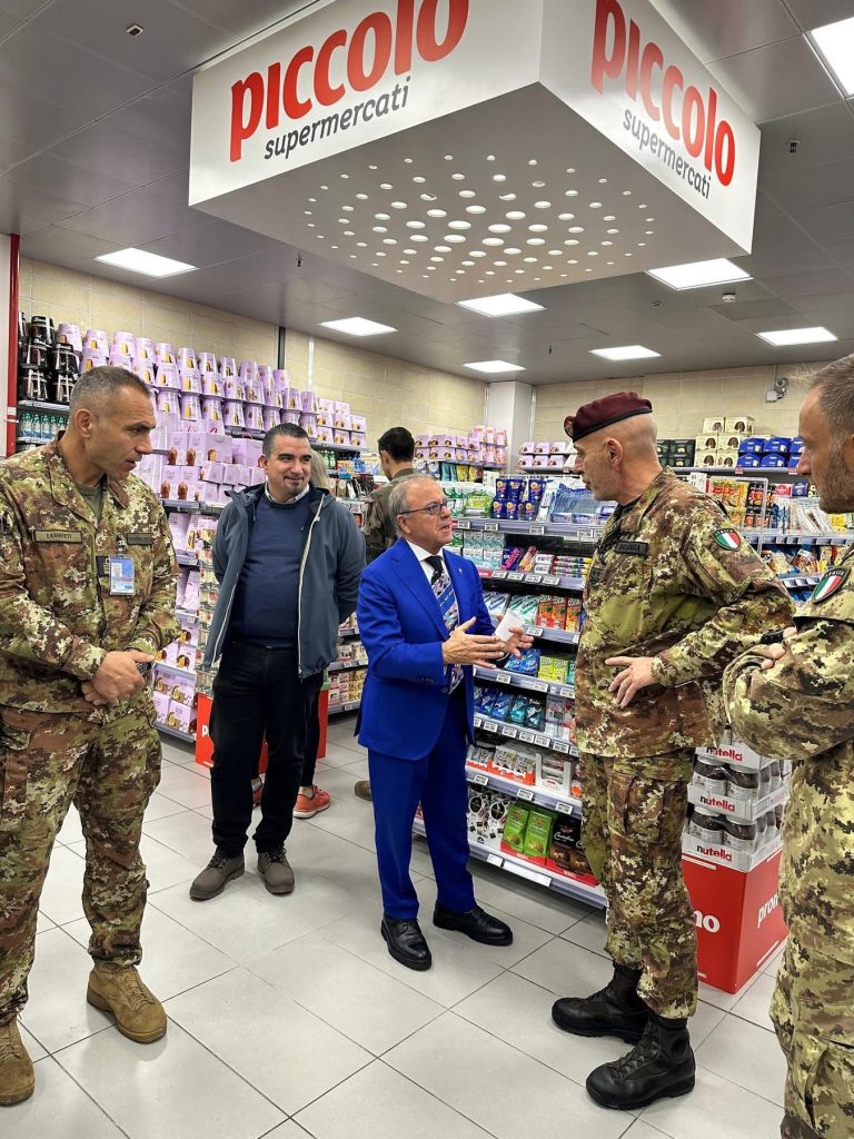 Supermercati Piccolo approda nel Comando NATO di Giugliano: inaugurato l’International Store Commissary