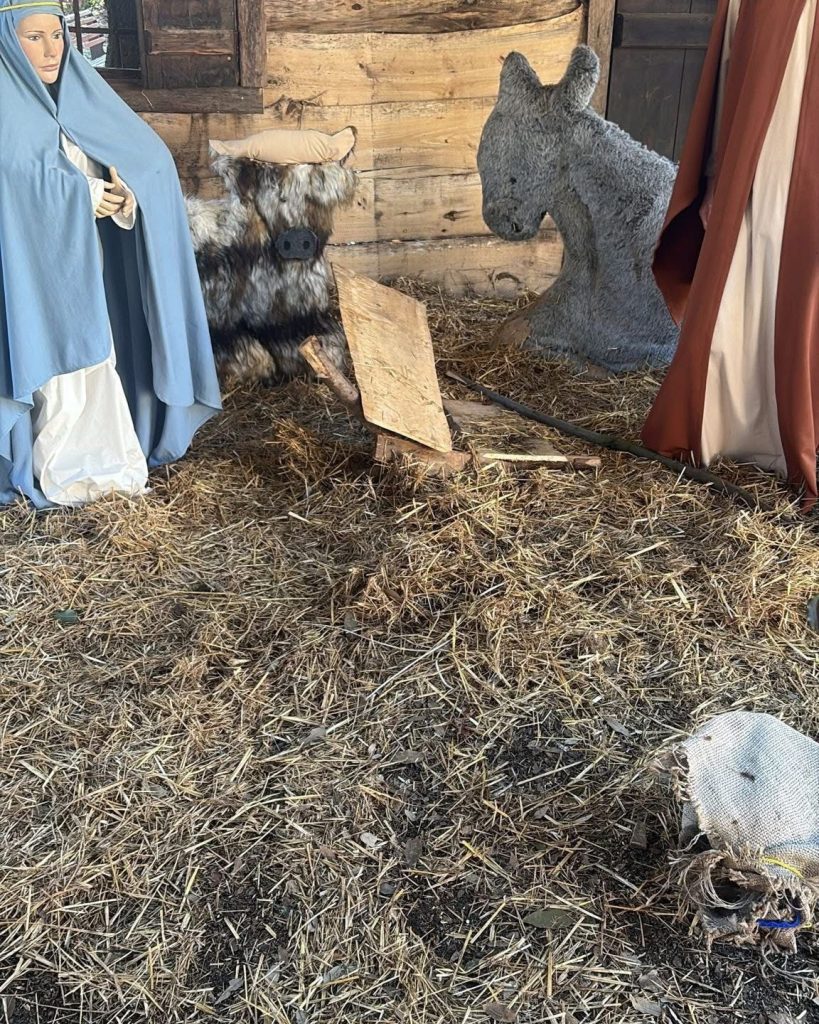 Baronissi, danneggiato il Presepe in Villa: la sindaca Petta condanna l’atto vandalico