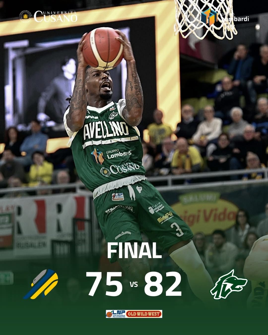 Avellino Basket, impresa a Cividale: vittoria di carattere e maturità