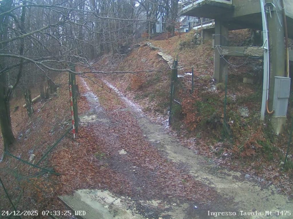 Notte fredda sull’Irpinia: neve oltre i 1300 metri sul Partenio, imbiancate anche al Laceno