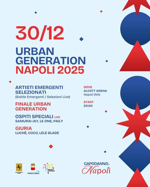 Capodanno a Napoli 2026: quattro giorni di musica, spettacoli e festa in tutta la città