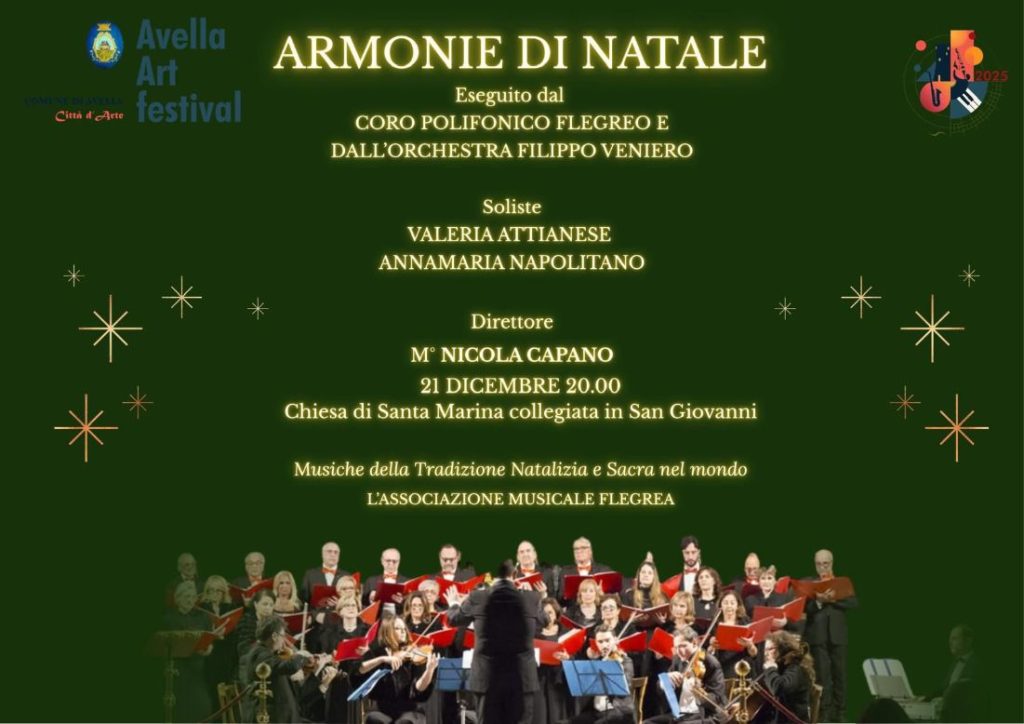 “Armonie di Natale”: musica sacra e tradizione nel cuore di Avella