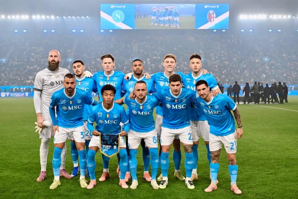 NERES SHOW A RIAD: NAPOLI SUPERCAMPIONE