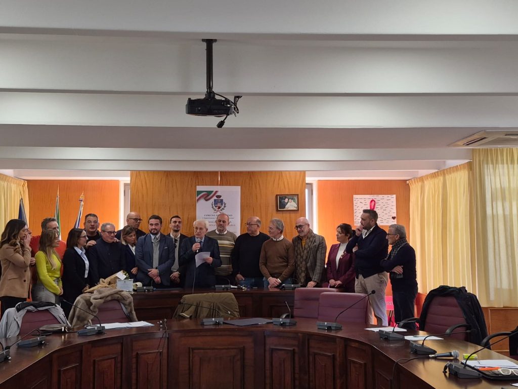 Terzigno, conferita la cittadinanza onoraria al prof. Raffaele Urraro