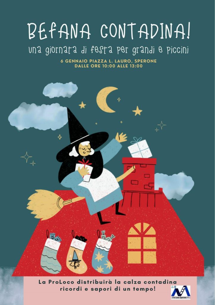 La “Calza della Befana Contadina”: a Sperone torna l’antica tradizione dei doni di una volta