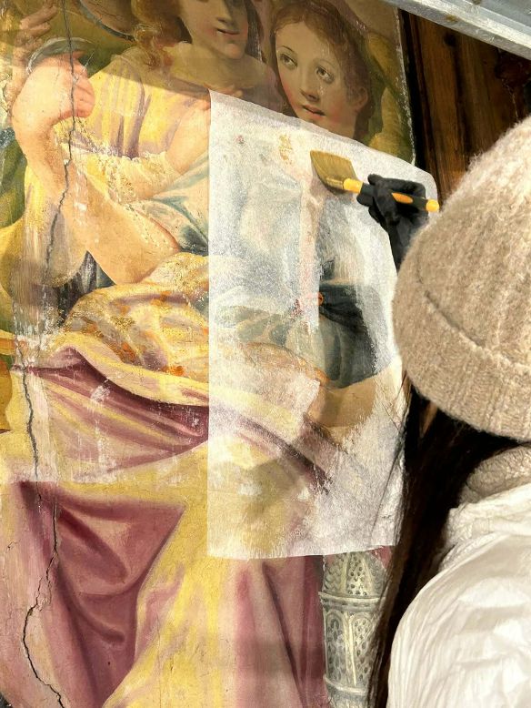 Solofra, al via il restauro della tavola seicentesca di Felice Guarini: un tesoro d’arte da salvare