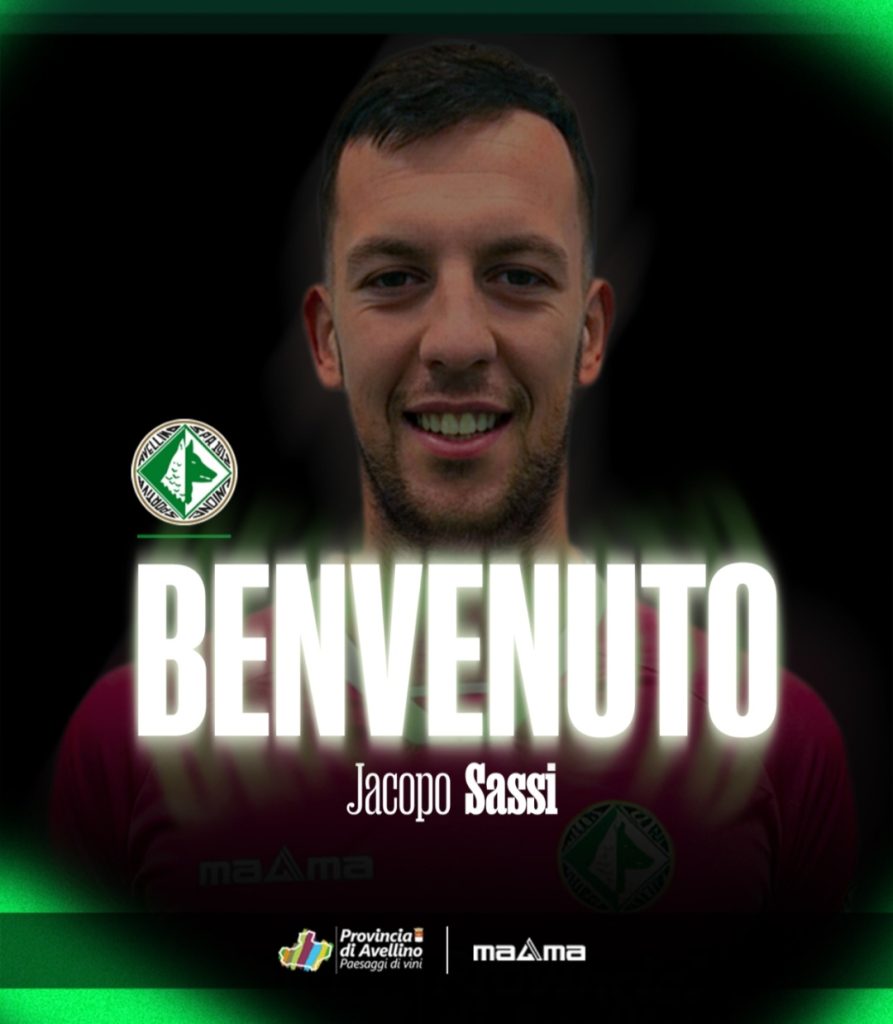 U.S. Avellino. Il portiere Jacopo Sassi si veste di biancoverde