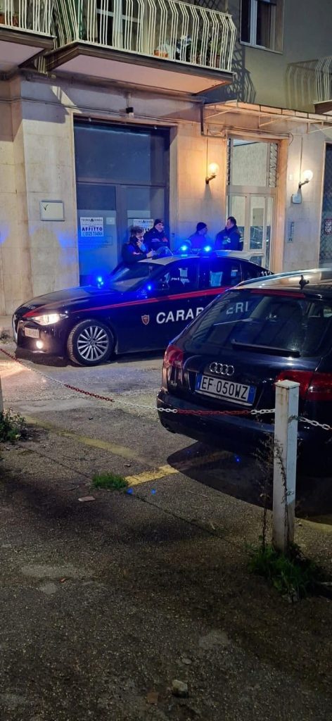 Avellino, paura in centro: cedimento improvviso in un cantiere tra il corso e vicolo Giardinetto