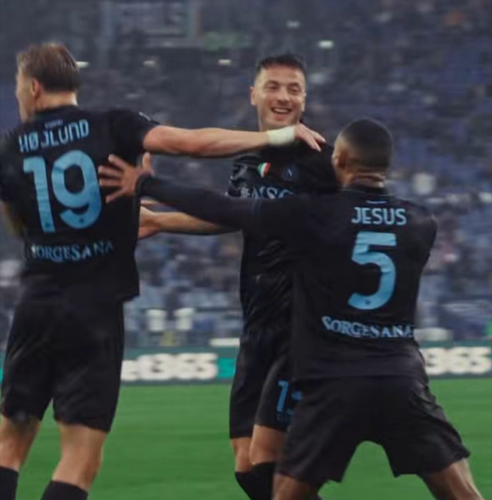 NAPOLI DOMINANTE ALL’OLIMPICO: LA LAZIO VA AL TAPPETO