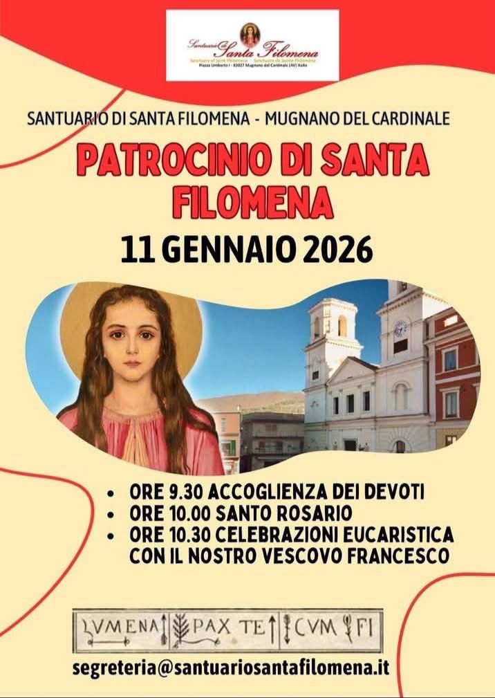 Mugnano del Cardinale, il “Patrocinio” di Santa Filomena: una festa di fede che accende la speranza