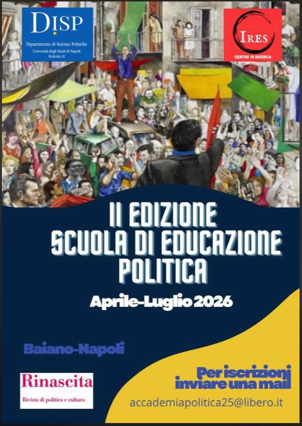 Ecco la II Edizione della Scuola di Educazione Politica. Da aprile a luglio 2026 tra Baiano e Napoli