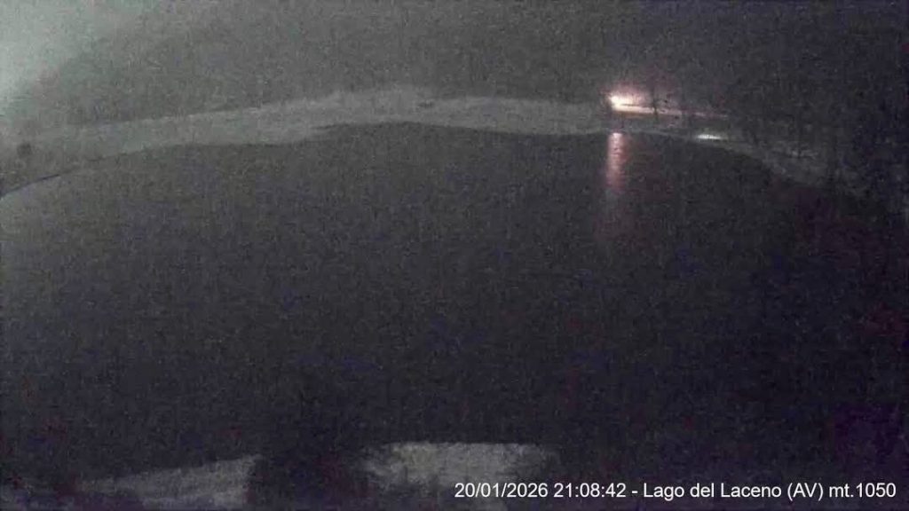 Assalto dell’inverno in Irpinia: nevicate in atto su Partenio e Laceno