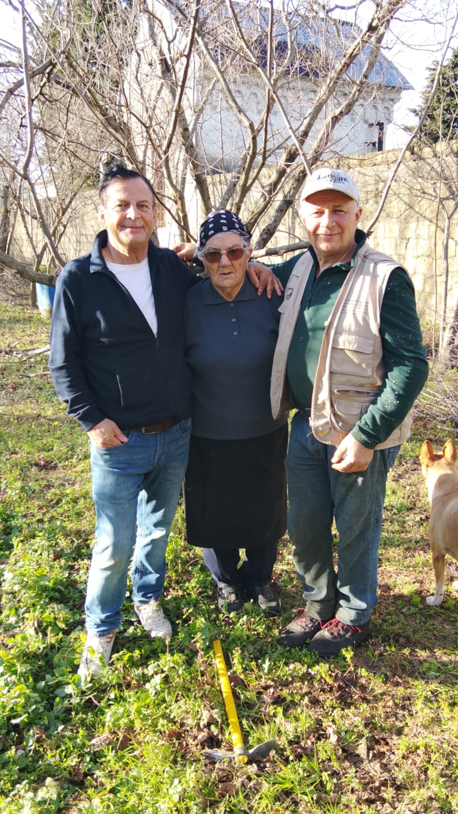 Sperone: Stefanina Vetrano, a 85 anni in campo per difendere il nocciolo Sperone: Stefanina Vetrano, a 85 anni in campo per difendere il nocciolo