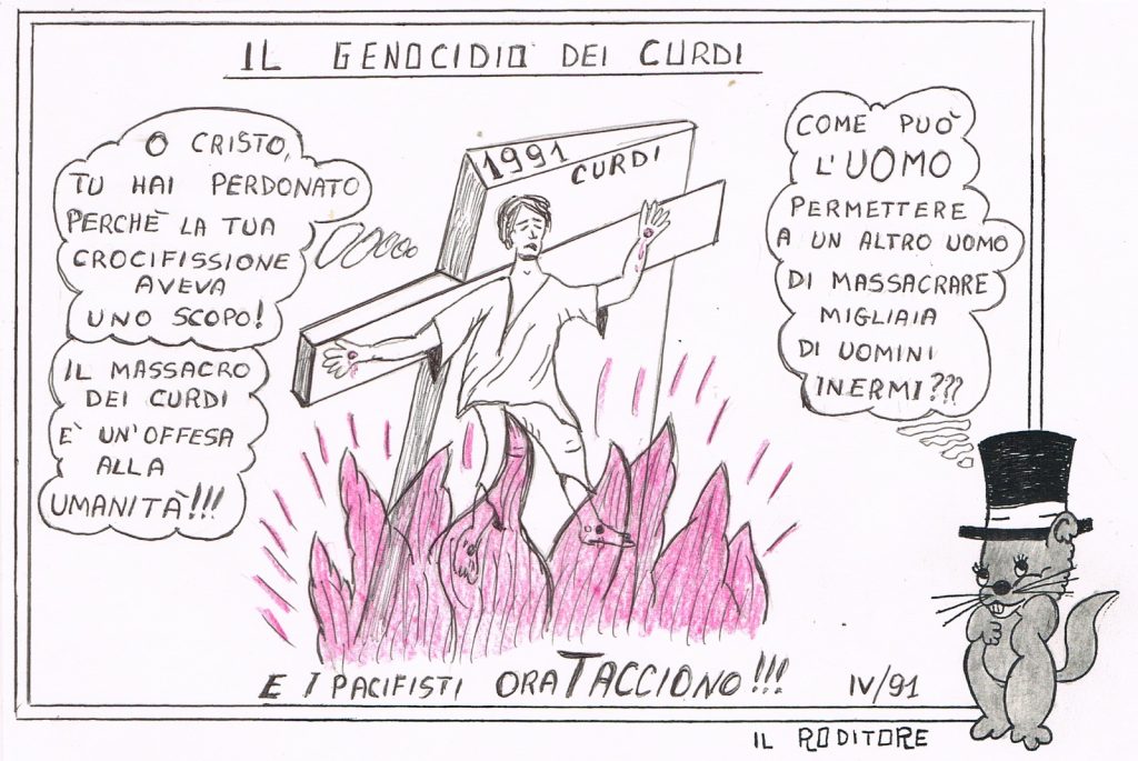 Baiano. All’Incontro, che storie… le vignette del Roditore, con bersagli a largo campo. Carmine Montella  e i beffardi sbuffi dell’irriverente ironia e della satira veritiera…