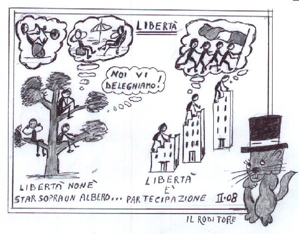 Baiano. All’Incontro, che storie… le vignette del Roditore, con bersagli a largo campo. Carmine Montella  e i beffardi sbuffi dell’irriverente ironia e della satira veritiera…