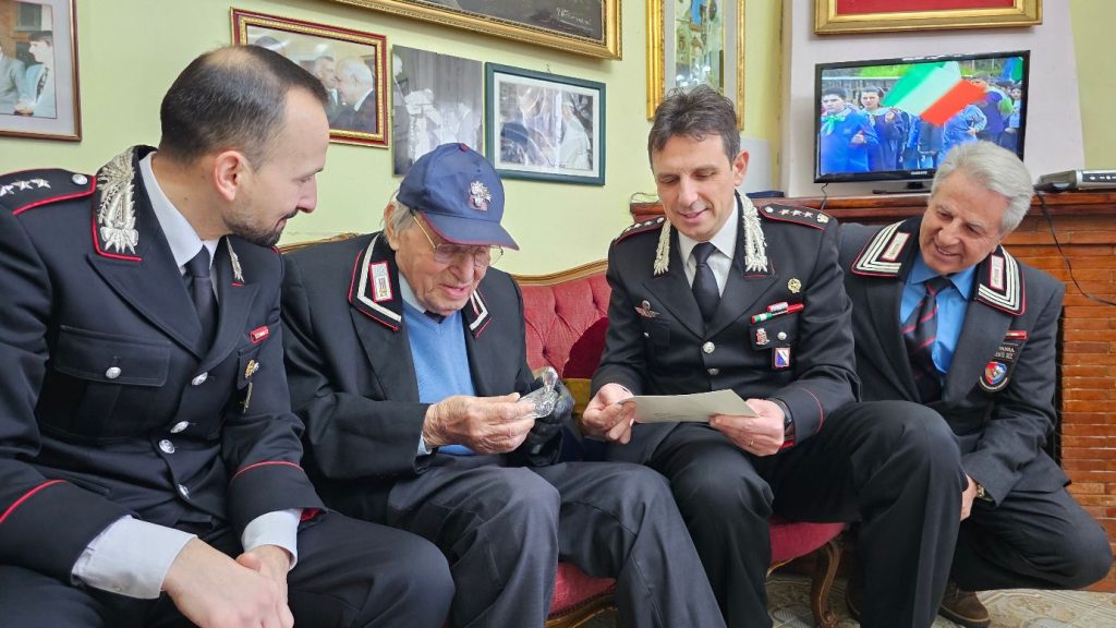 Montemiletto (AV)   102 Candeline per il Carabiniere in congedo Pietro Sordillo: gli auguri del Comandante Generale dell’Arma