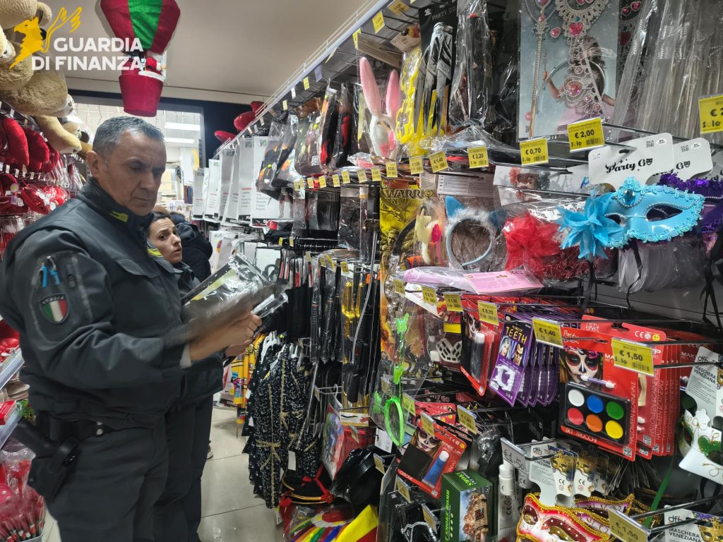 Irpinia, sequestrati oltre 40mila prodotti non sicuri: controlli della Guardia di Finanza a tutela dei consumatori