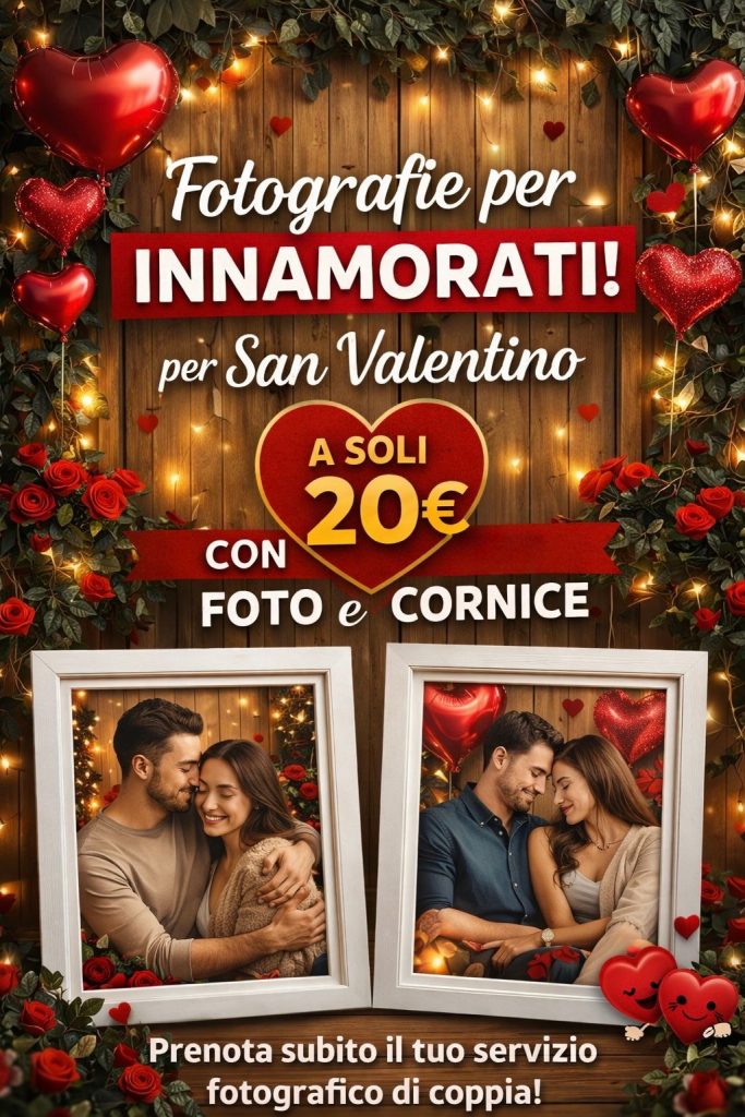 Festeggia Carnevale e San Valentino allo Studio Napolitano. Due occasioni speciali da ricordare in foto