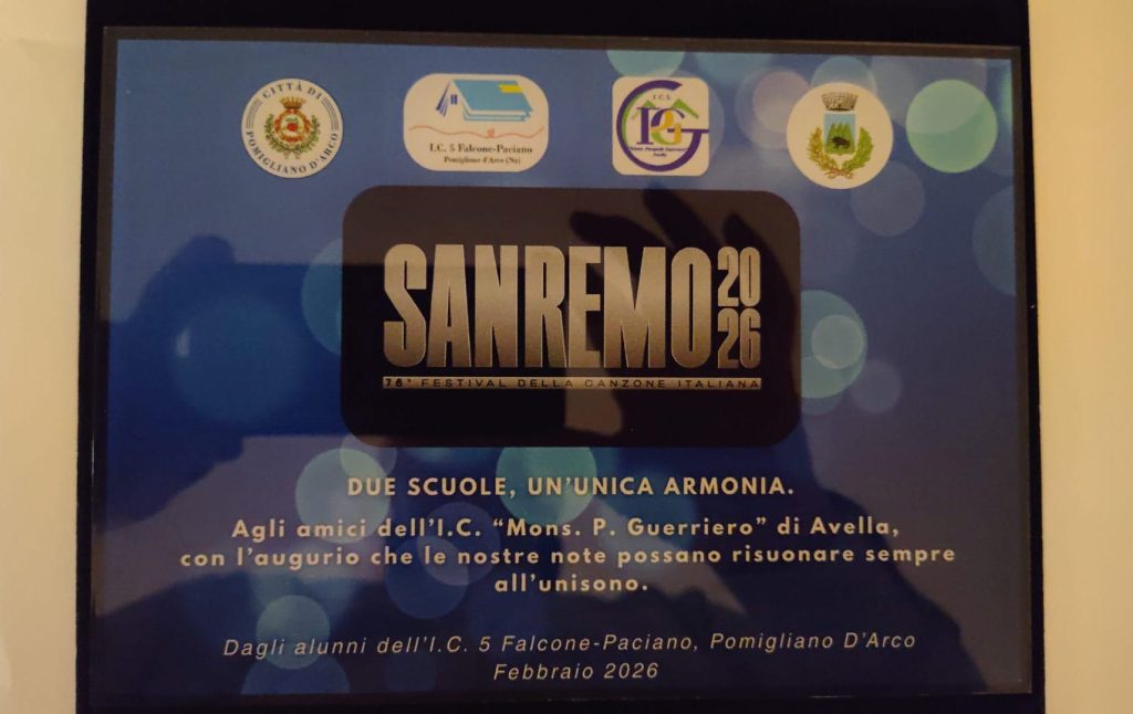 Pomigliano e Avella unite dalla musica: gemellaggio e masterclass in vista di Sanremo Pomigliano e Avella unite dalla musica: gemellaggio e masterclass in vista di Sanremo