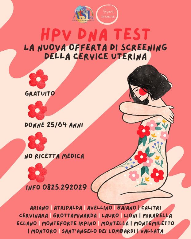 Tumore della cervice uterina: l’Asl Avellino potenzia il programma di screening oncologici con l’HPV DNA Test Tumore della cervice uterina: l’Asl Avellino potenzia il programma di screening oncologici con l’HPV DNA Test